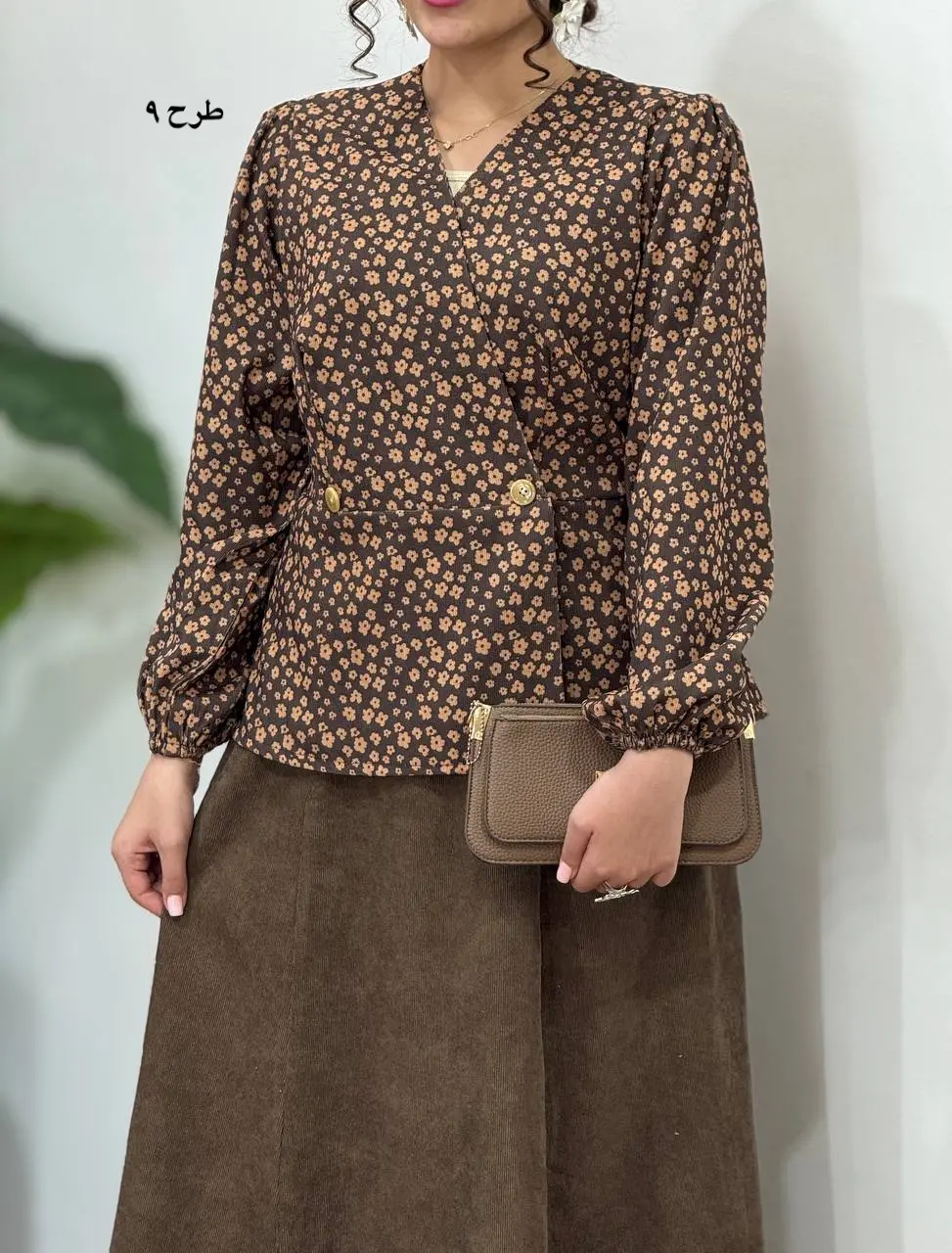 ست تونیک و دامن هانیل 3 کد 4138